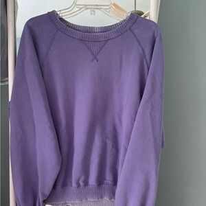 American Eagle Outfitters Purple Sweat Shirt